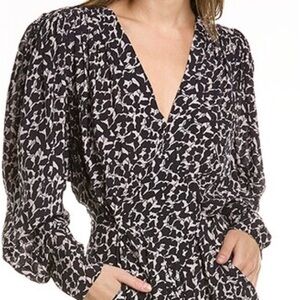 ISABEL MARANT | Printed plunge dress